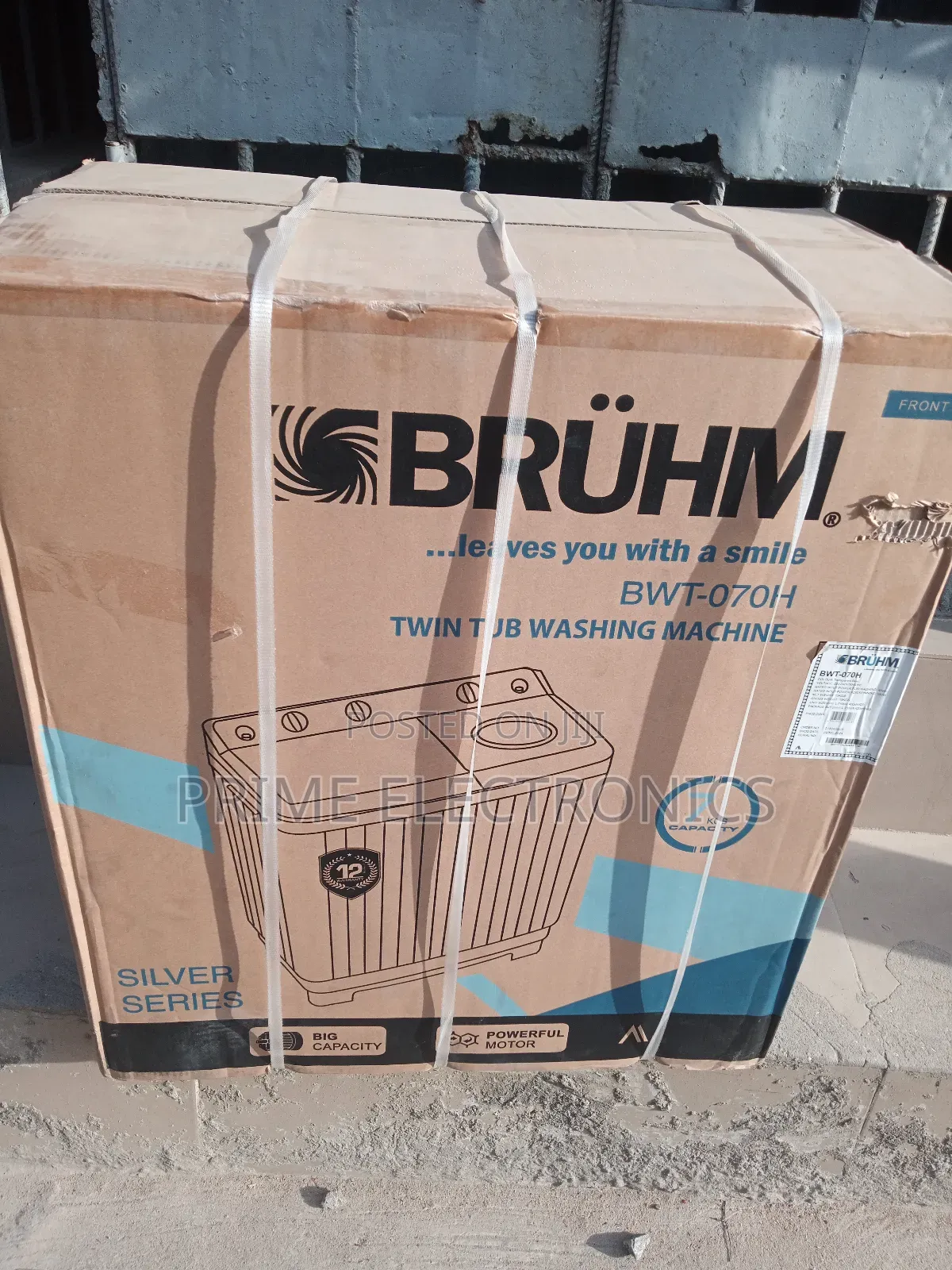 Bruhm Washing Machine 7kg
