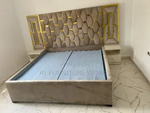 6 by 6 Hexagonal Interlocking Bedframe.