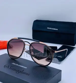Photo - Dolce Gabbana Unisex Classic Tinted Lens Metal Frame