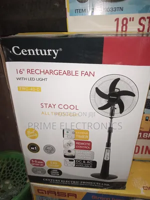 Century Rechargeable Fan 16"