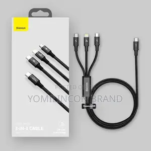 Baseus Pd 20w Fast Charge Rapid Series 3in1 Cable