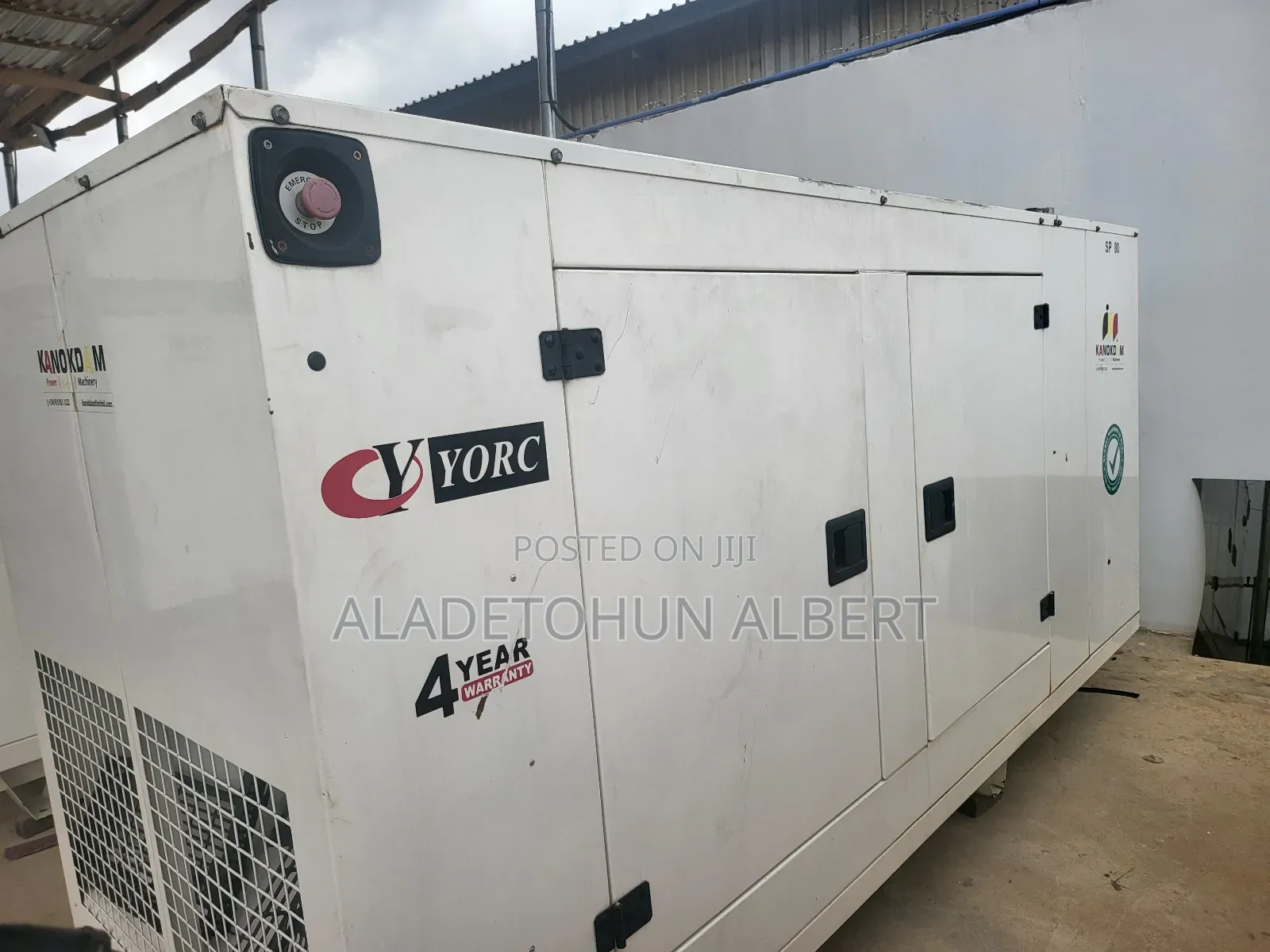 40kva Mikano Yorc Generator