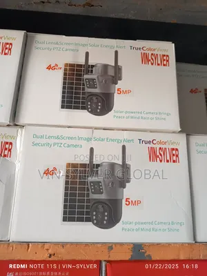 V380 Solar Powered CCTV Camera