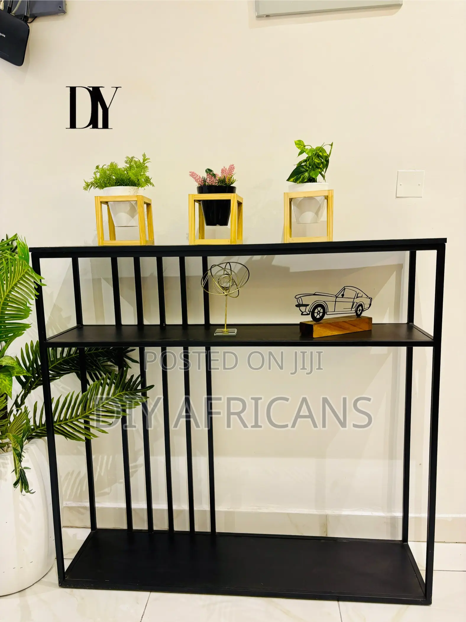 Console Table Black