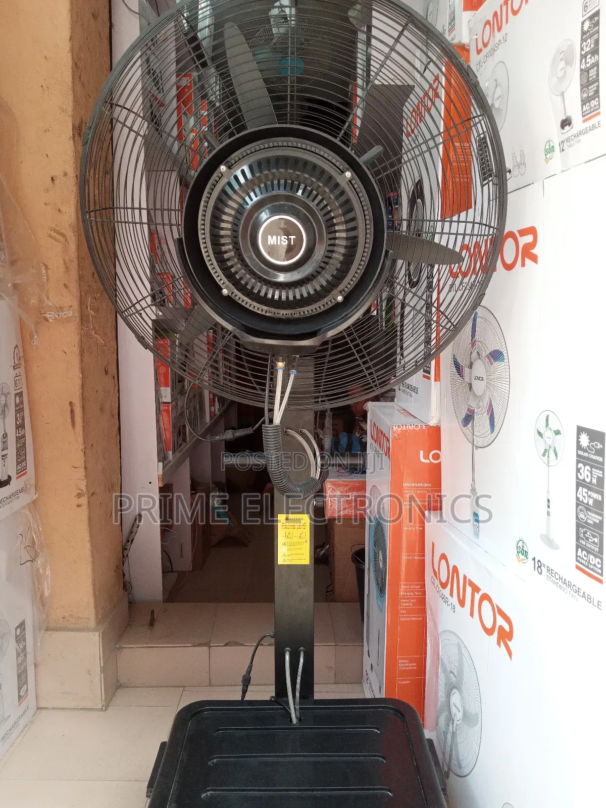 Lontor Industrial Mist Fan 26"