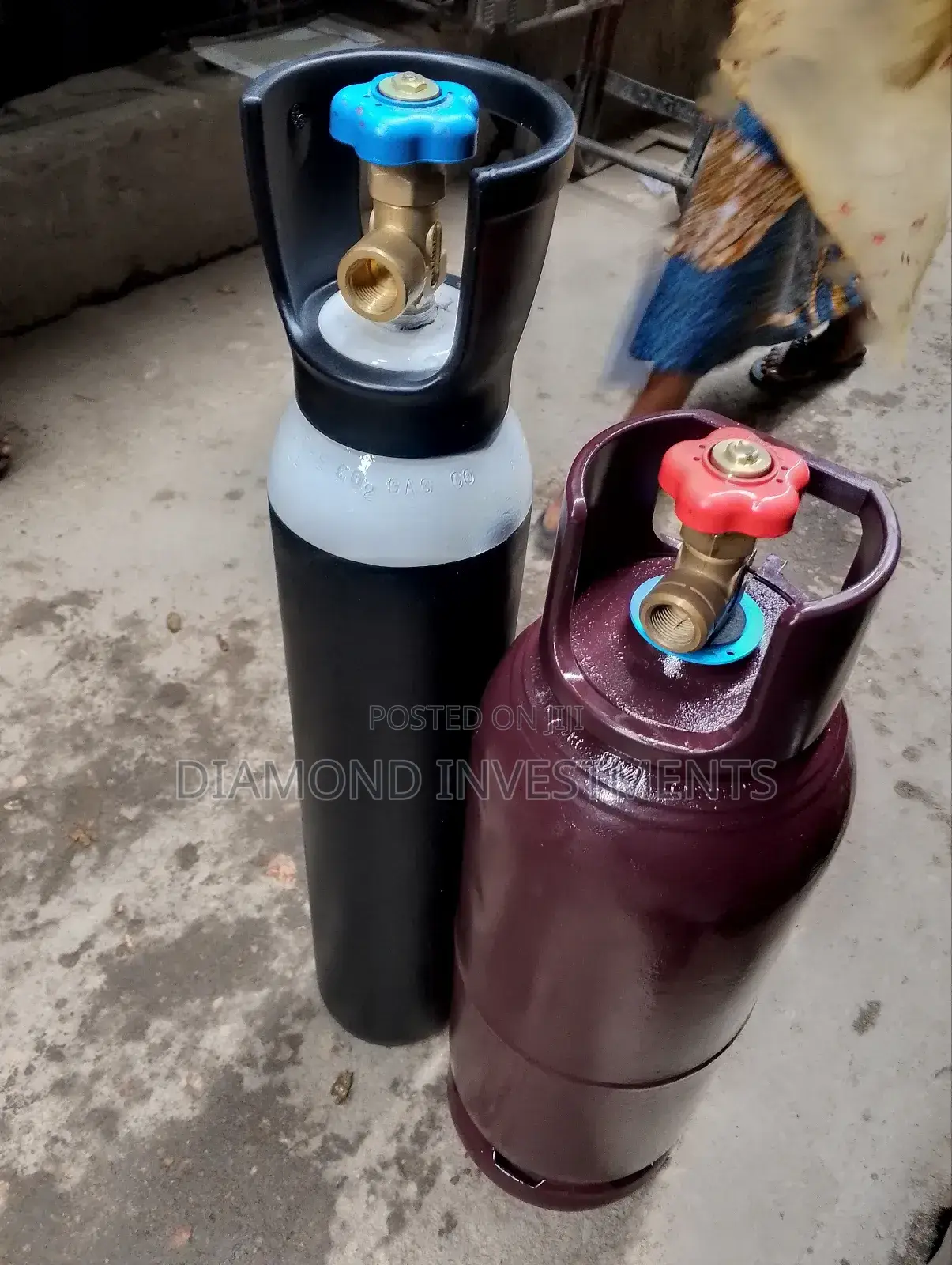 Set Of Welding Cylinder