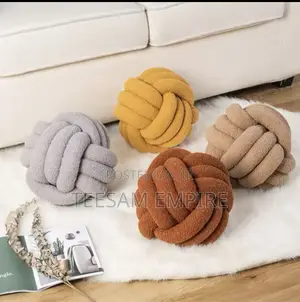 Knotted Ball Throw Pillow