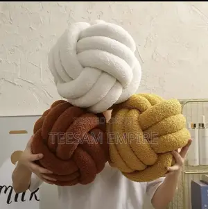 Knotted Ball Throw Pillow