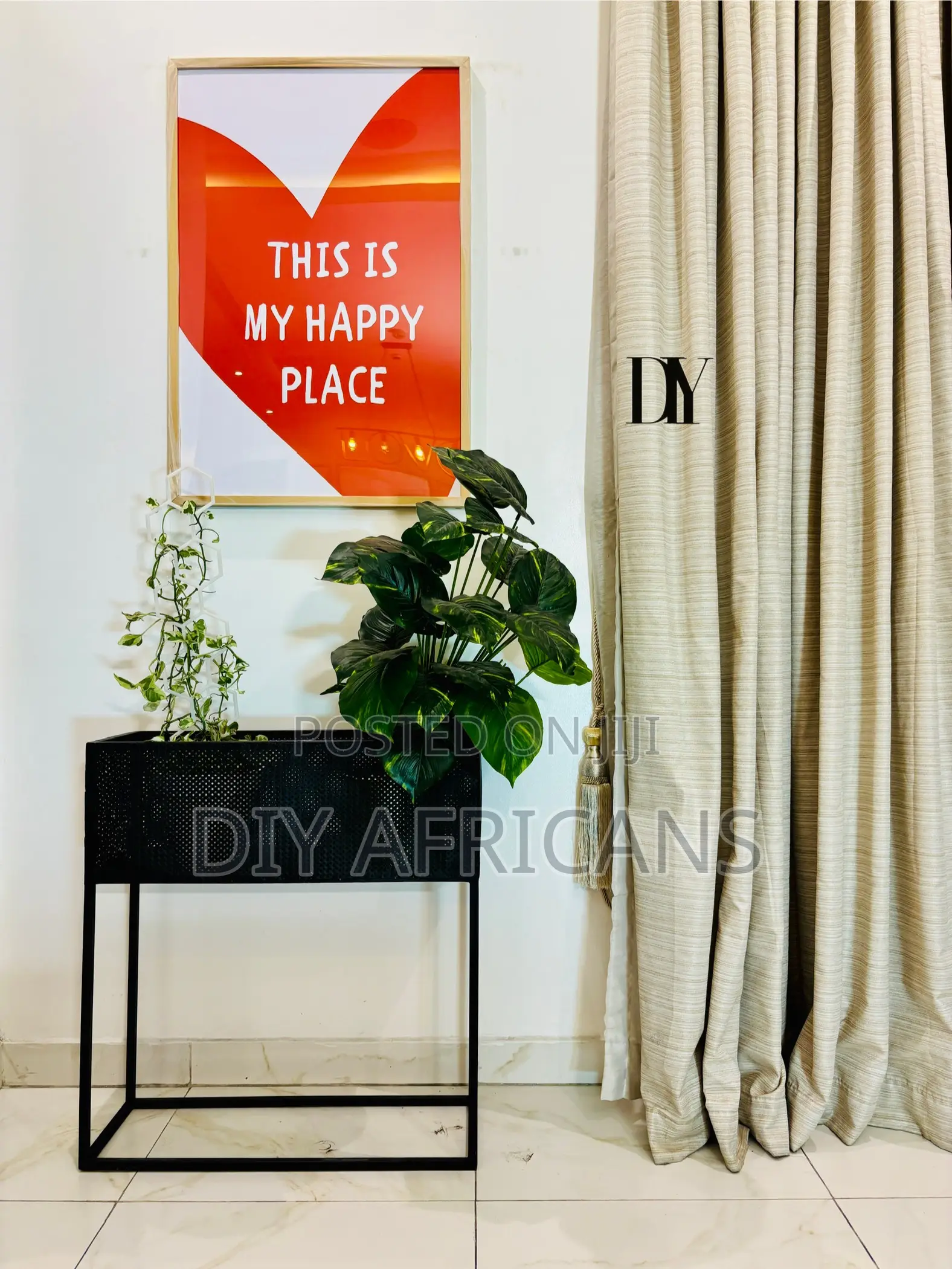 Modern Mesh Planter