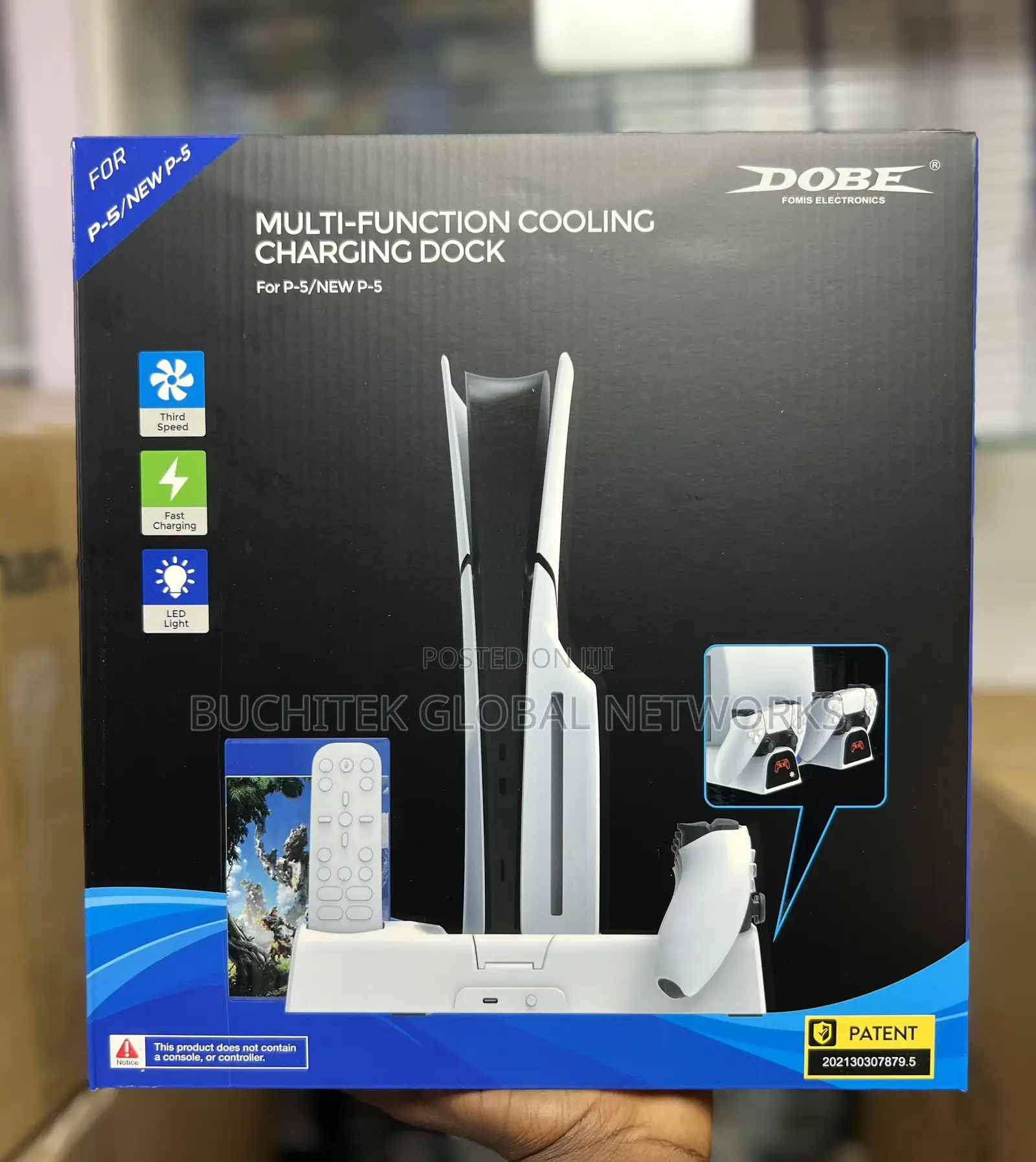 Dobe Multi-Function Cooling Charging for Ps5.