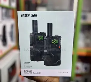 Green Lion Gpx600 Walkie Talkie - Black