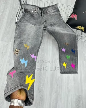 Pure Quality Luxury Cargo Jeans 👖 Not Regular Well Banded
