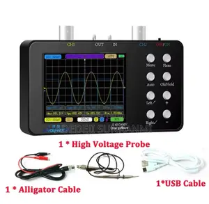 Dual Channels Digital Handheld Oscilloscope PWM 50m 10mhz