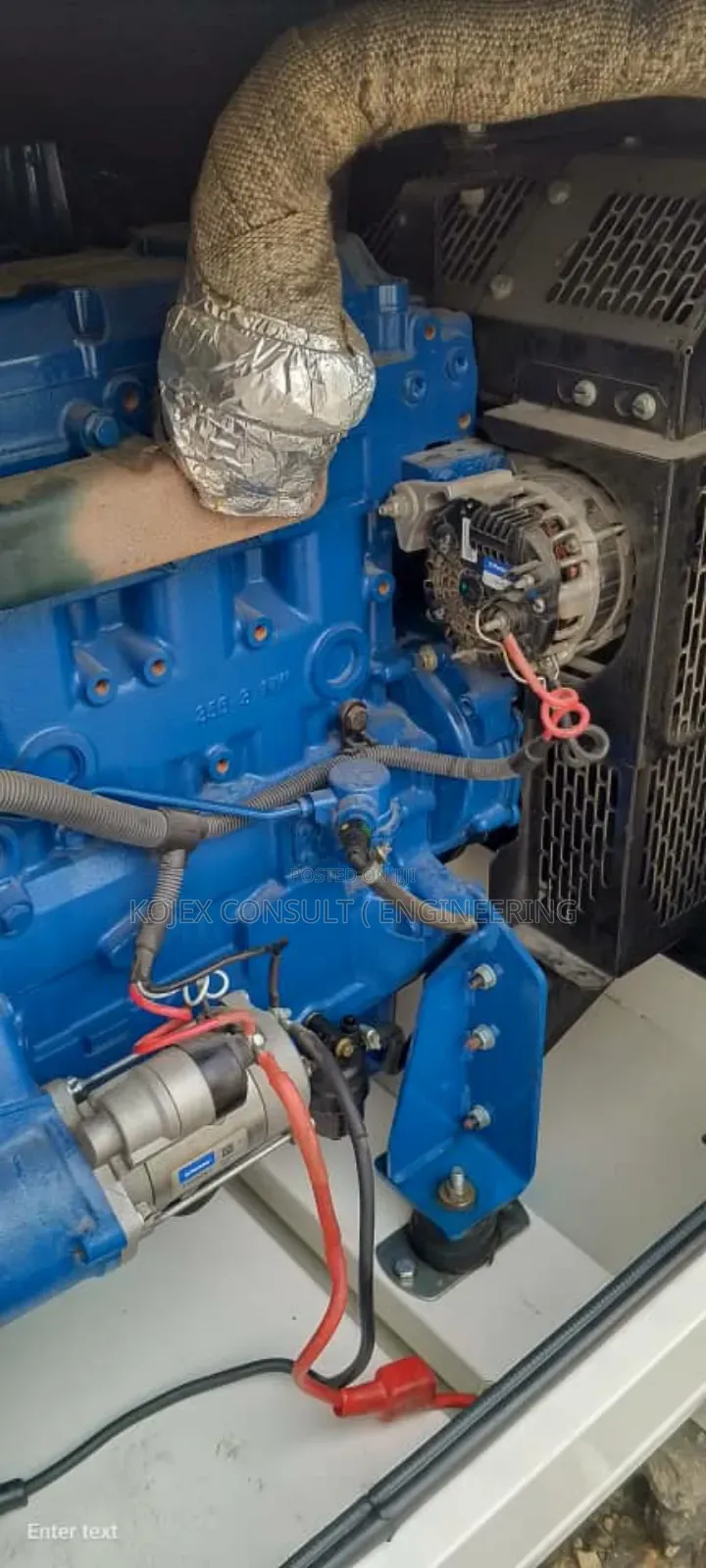 Neatly Used 30kva JMG Soundproof Generator