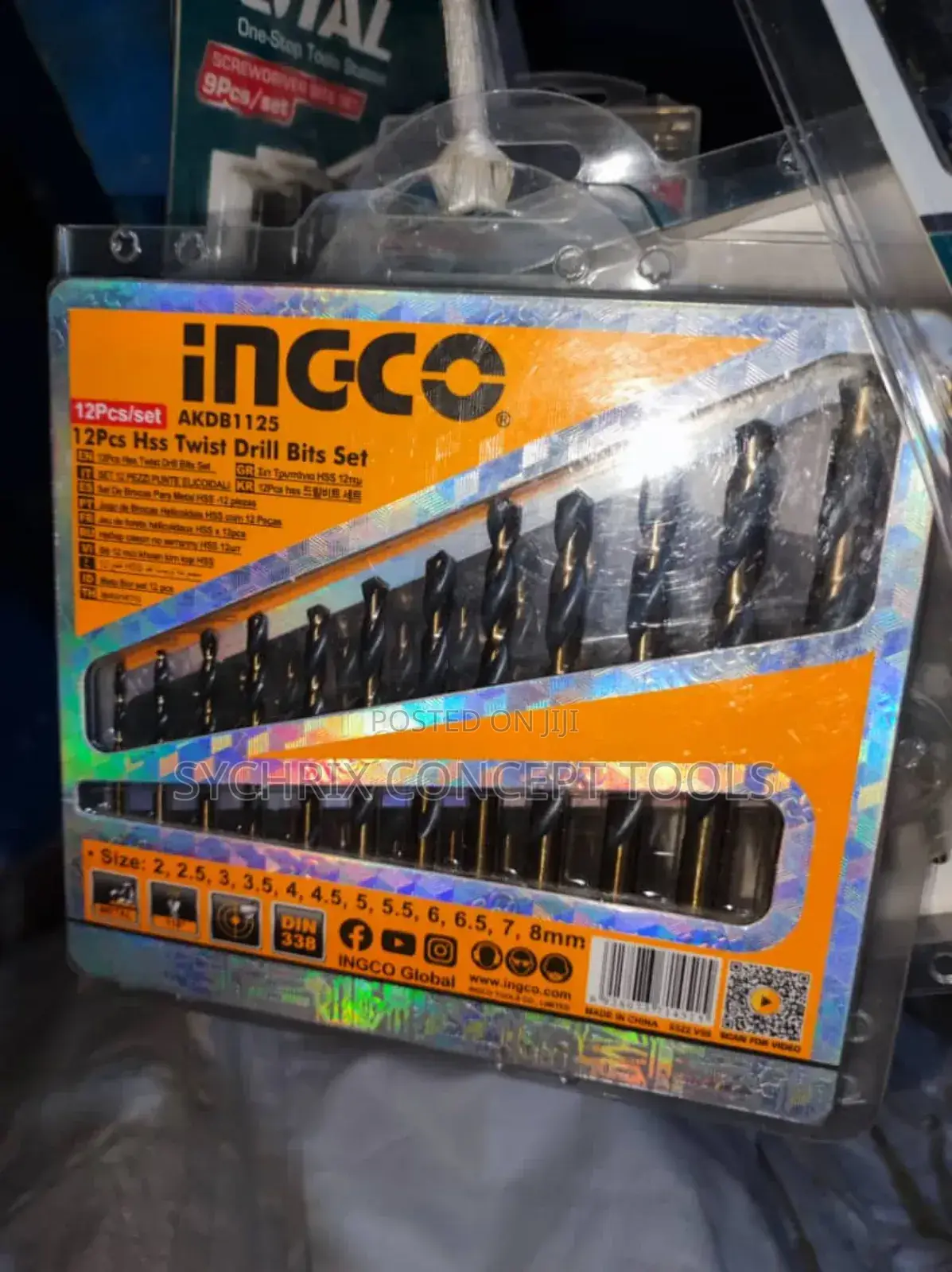 Drill Bit and Screwdriver Bit Set 16pcs