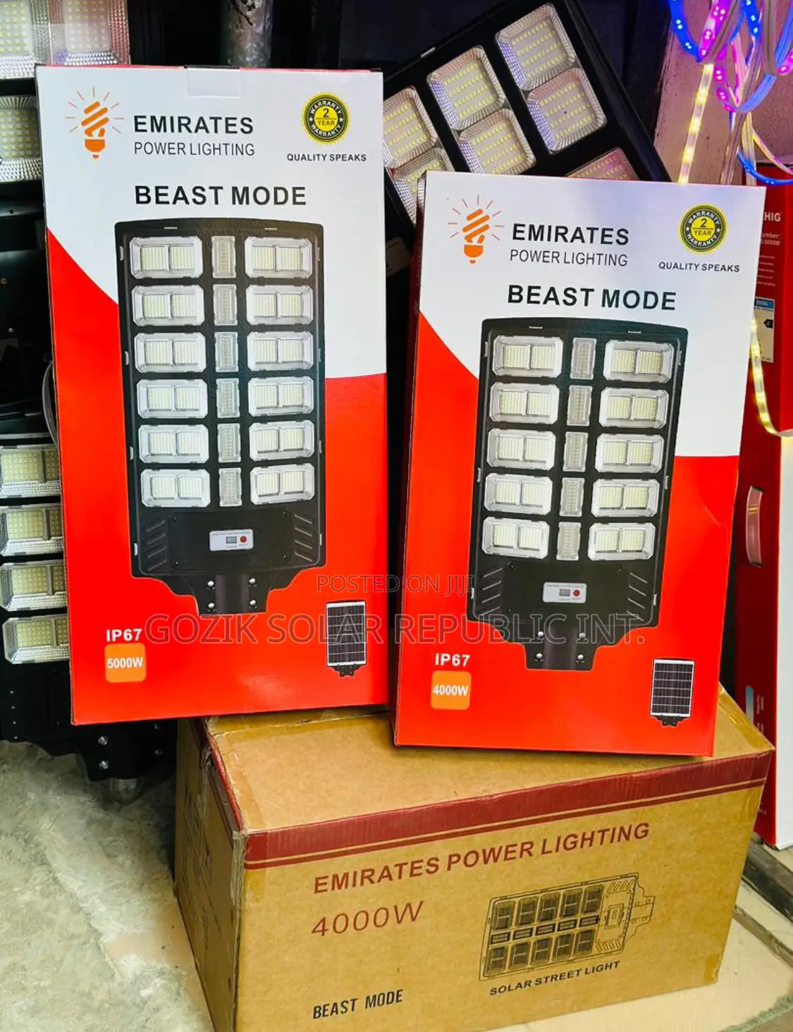 High Quality Solar Light That Works In Rainy Season