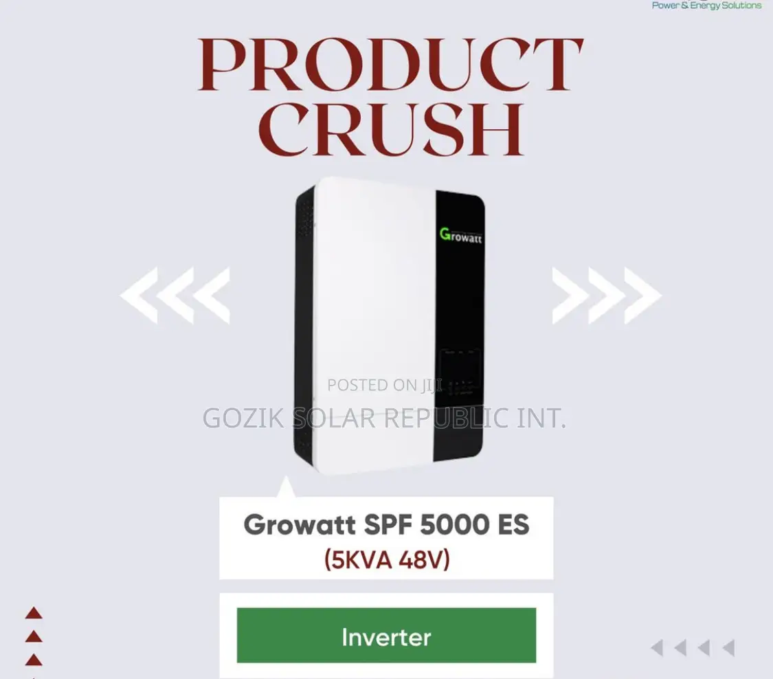 5000es Growatt 48v 100a Mppt With Wifi