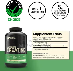 Optimum Nutrition Creatine Monohydrate 120 Servings