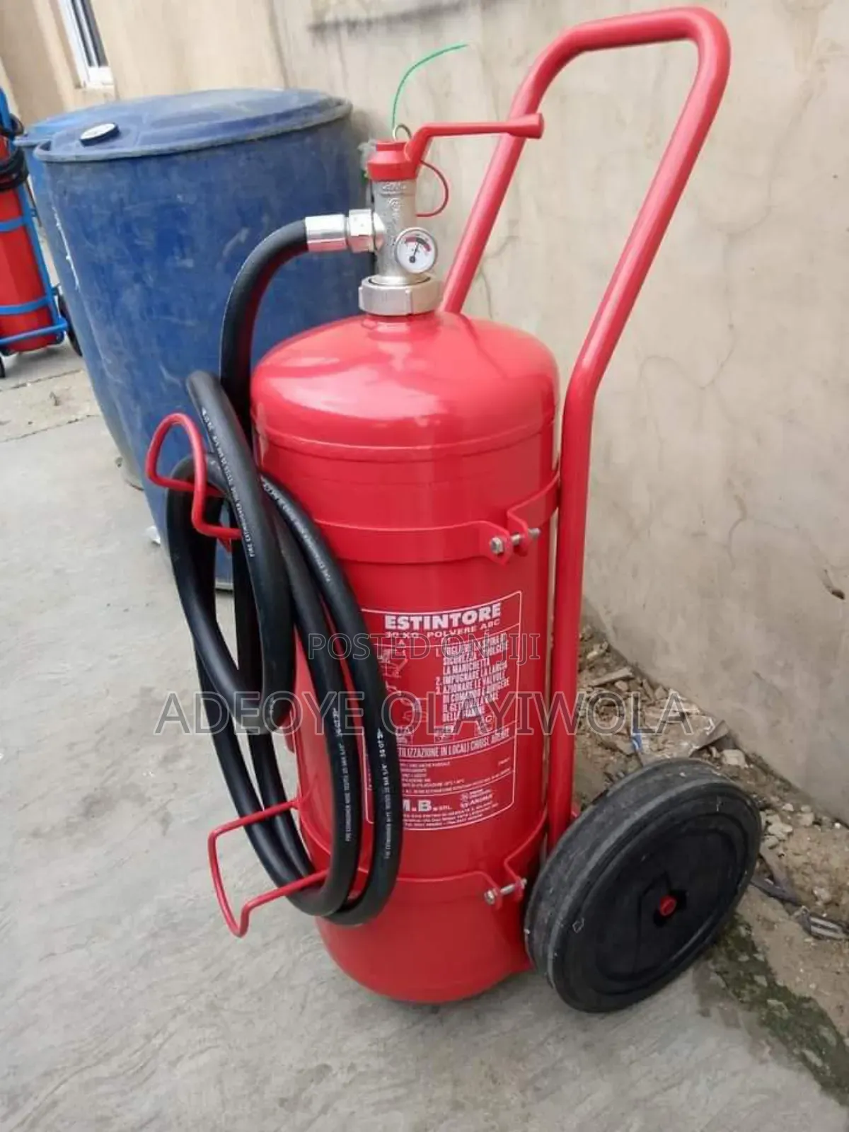 Fire Extinguisher, Smoke Detector