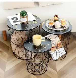 3 Sets of Nesting Side Tables