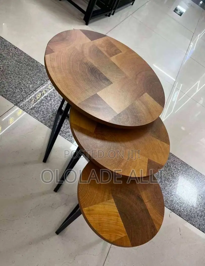 3 Sets Round Coffee Table