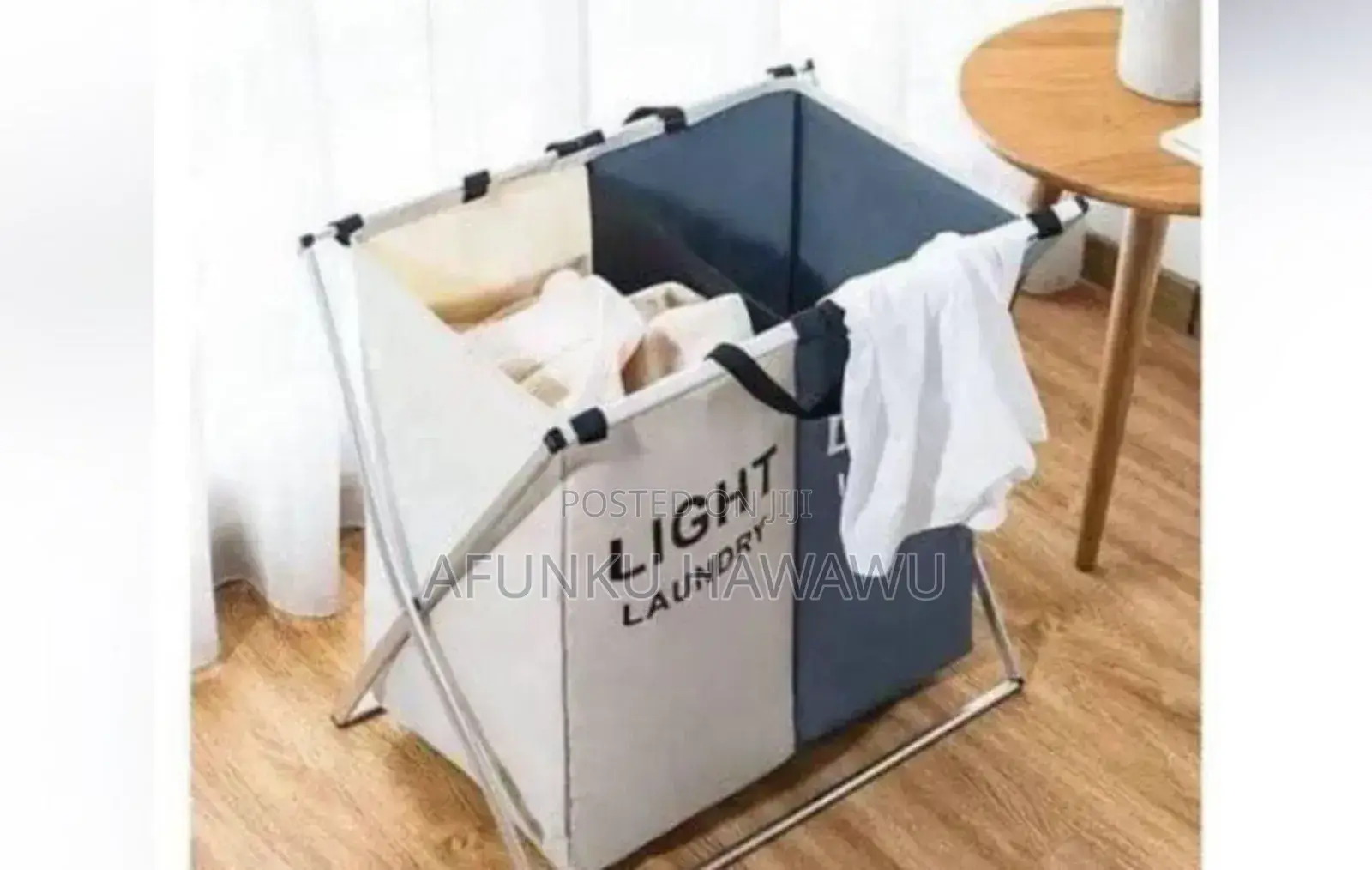 2pertition Laundry Cloth Basket