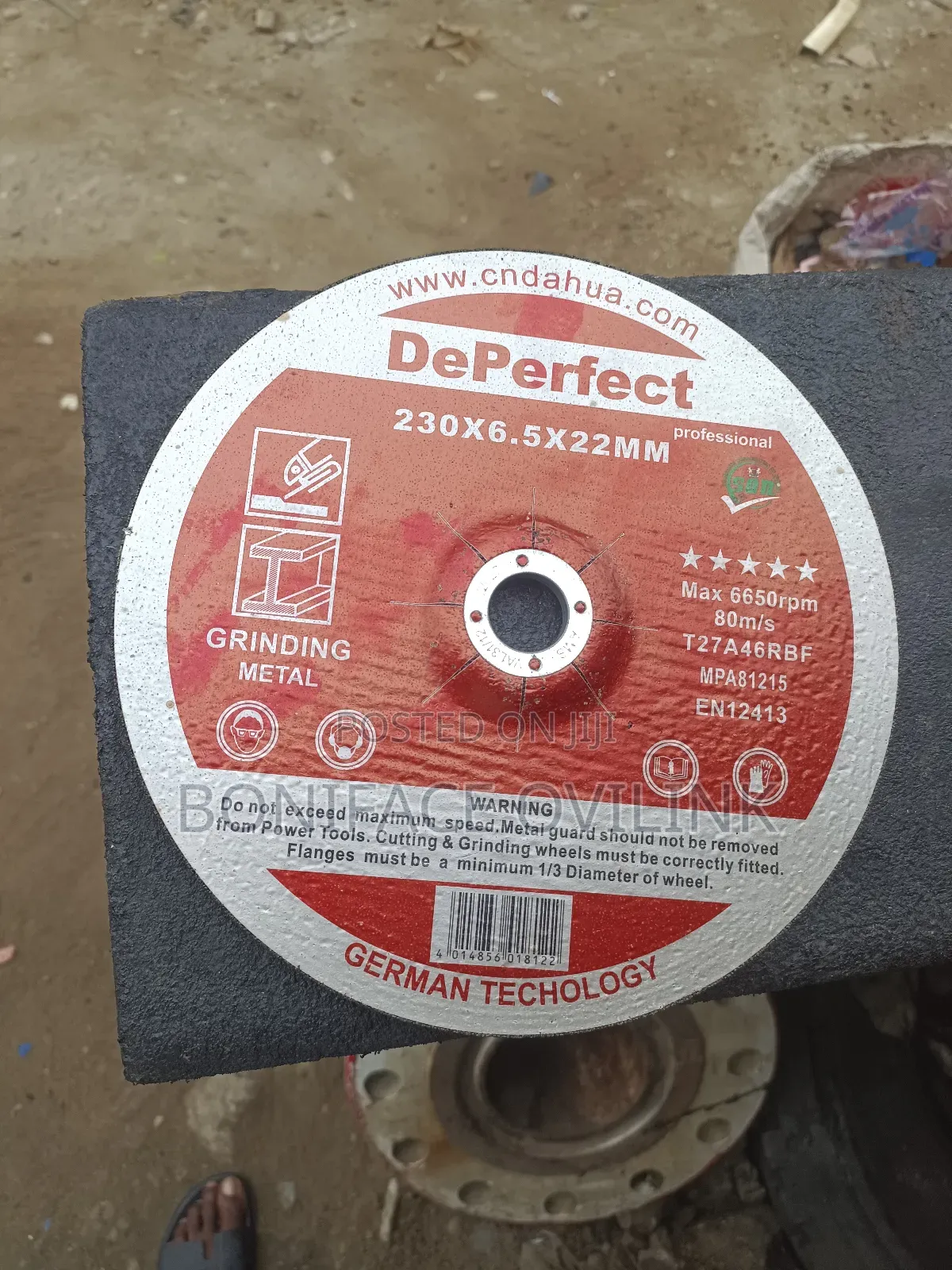De Perfect Grinding Disc 9"