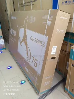 Hisense 75' Qled Smart TV With Quantum Dot Coour