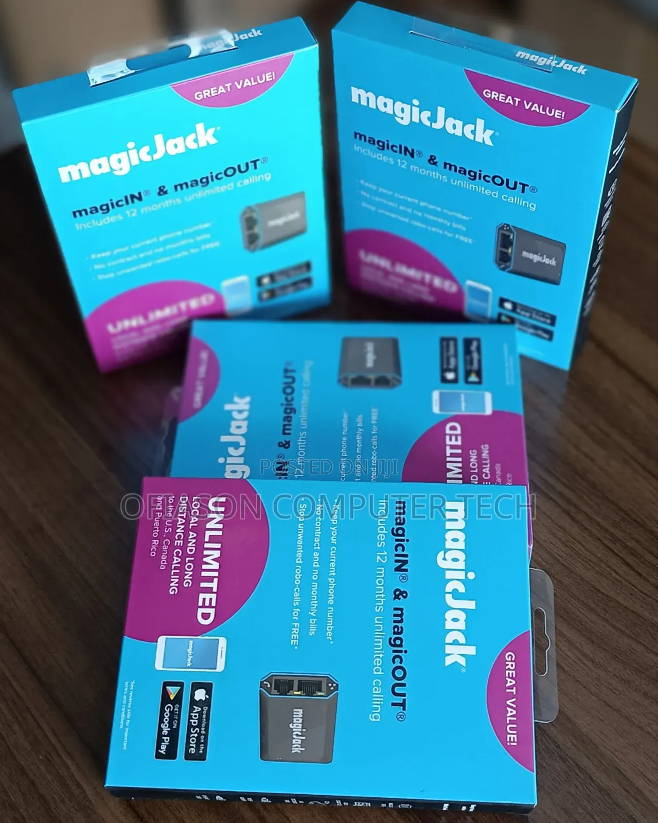 Magicjack Magicin Magicout 12months