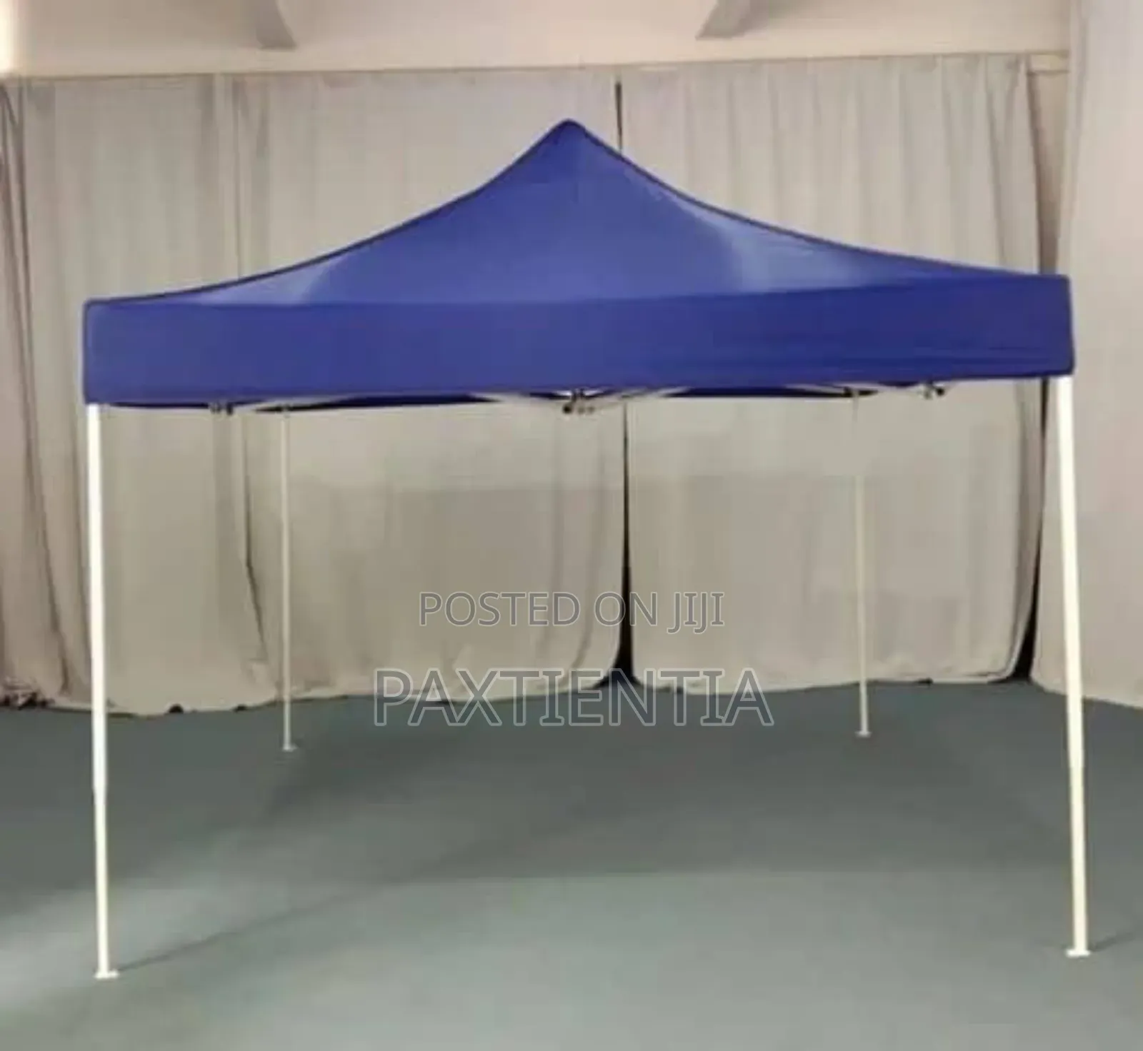 10 by 10 Feet Black Pole Foldable Canopy Tent