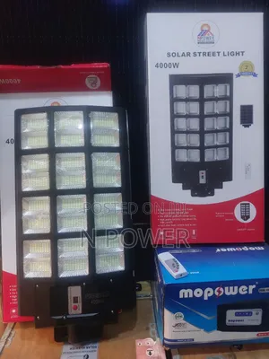 N Power Solar Street Light 4000w Industrial Standard, 24eyes