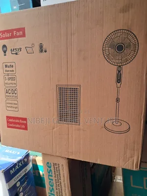 Rechargeable Solar Panel Fan With One Bulb