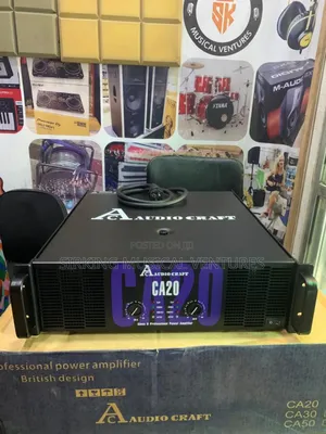 Ca-20 Audio Craft Powerful Amplifier Heavy Duty