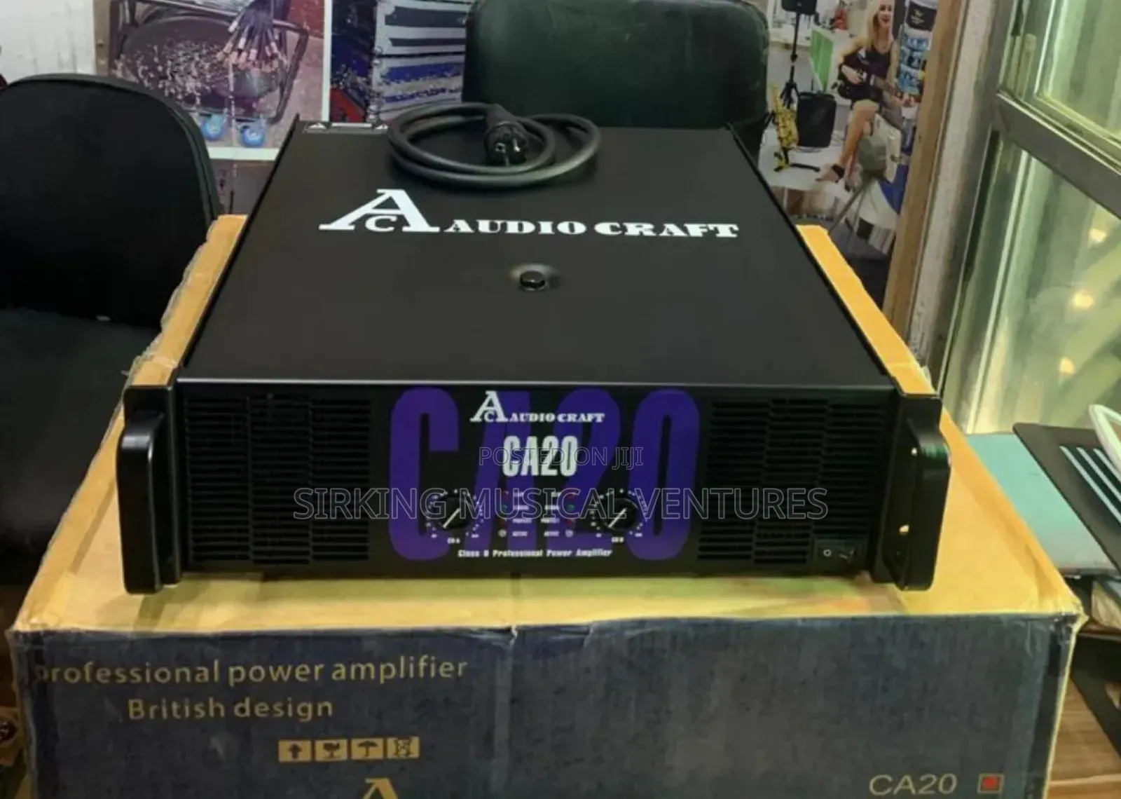 Ca-20 Audio Craft Powerful Amplifier Heavy Duty in Ojo - Audio & Music ...