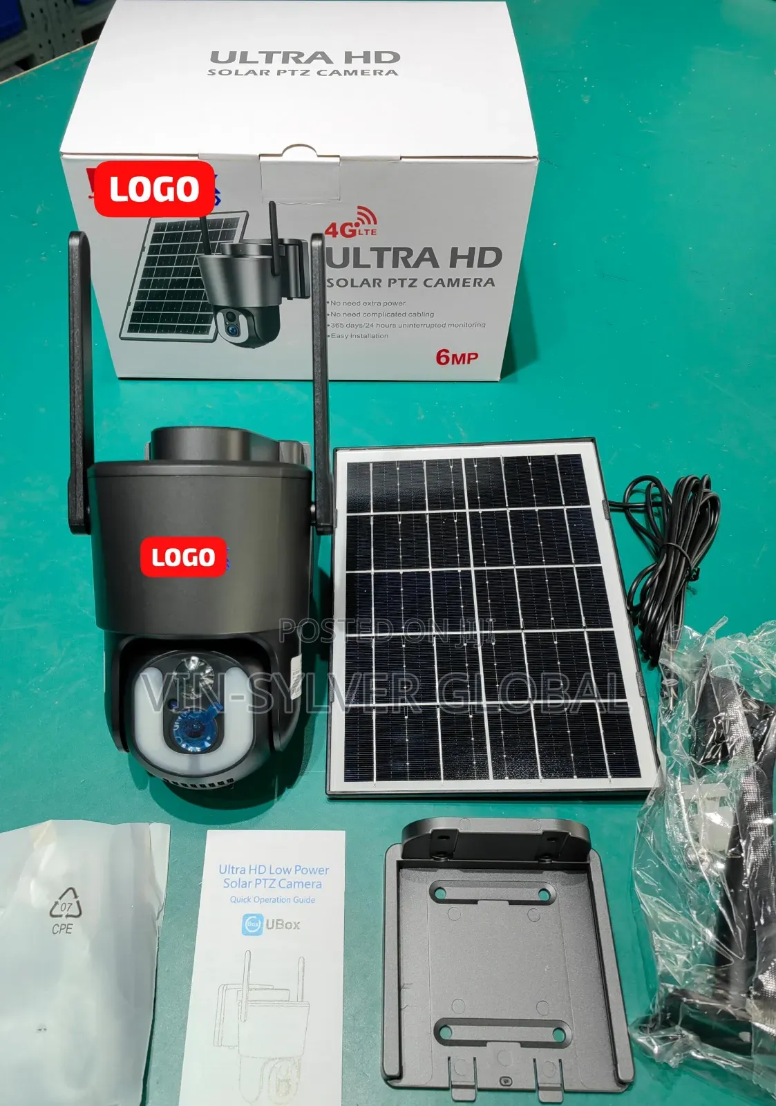 High Performance Solar-Powered 4g CCTV Camera
