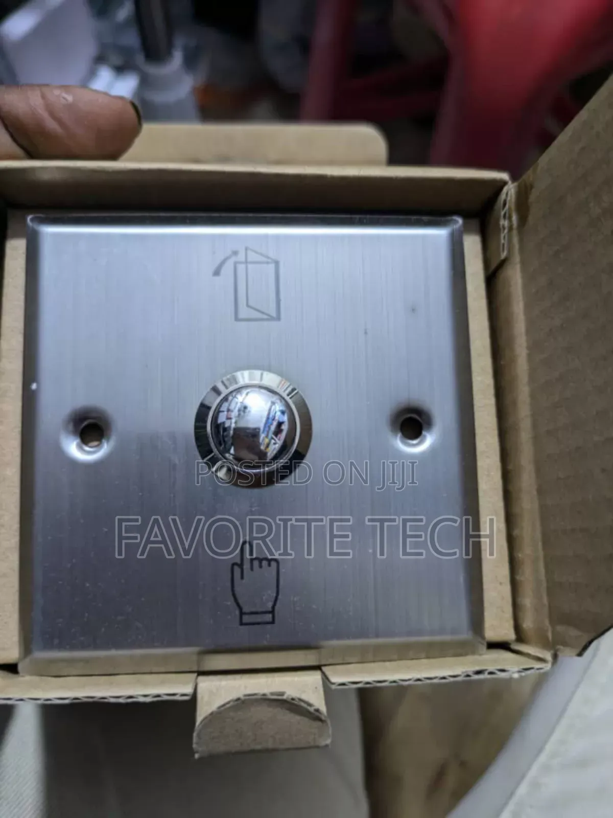 Exit Button Stainless Steel for Access Control System