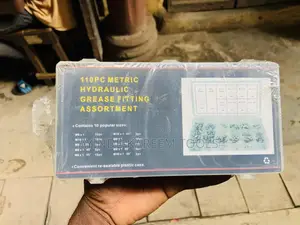 110pcs Metric Hydraulic Grease Fitting Assortment