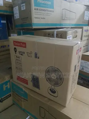 Solar Fan With Long Lasting Battery Charweek Solar Table Fan