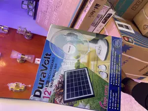 Solar Table Fan