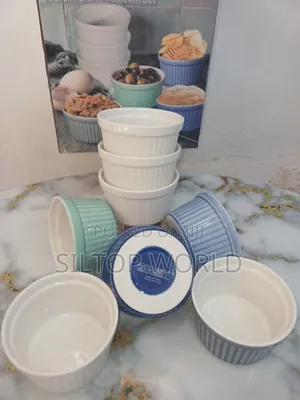 8pcs Ceramic Mini Ramekin Set