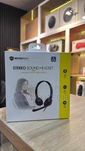 Photo - Micropack Stereo Sound Headset Mhp-01