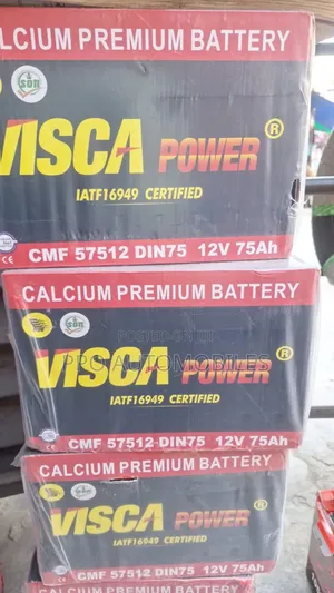 12v 75ah Visca Power Mf Battery