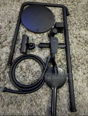 Anti Rust Black Kettle Mouth Shower