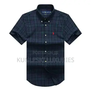 Original Polo Ralph Lauren Checkered Short Sleeve Shirt