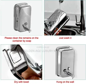 100ml Stainless Manual Soap Dispenser