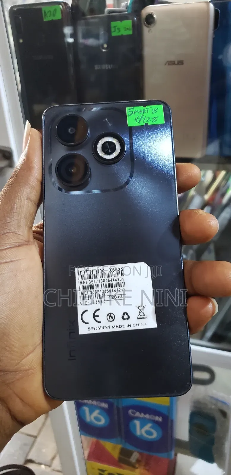 Infinix Smart 8 128 GB Black