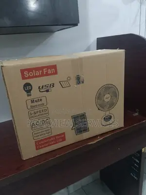 Hot Weather? Get This Charweek Solar Table Fan Today!