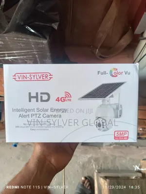 Solar-Powered CCTV Camera With Two Way Audio