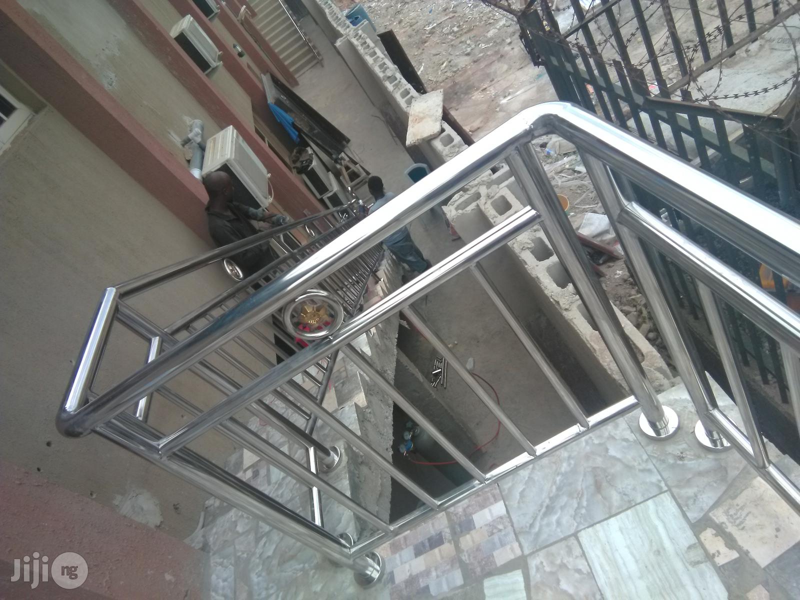 Stainless Handrails Silver