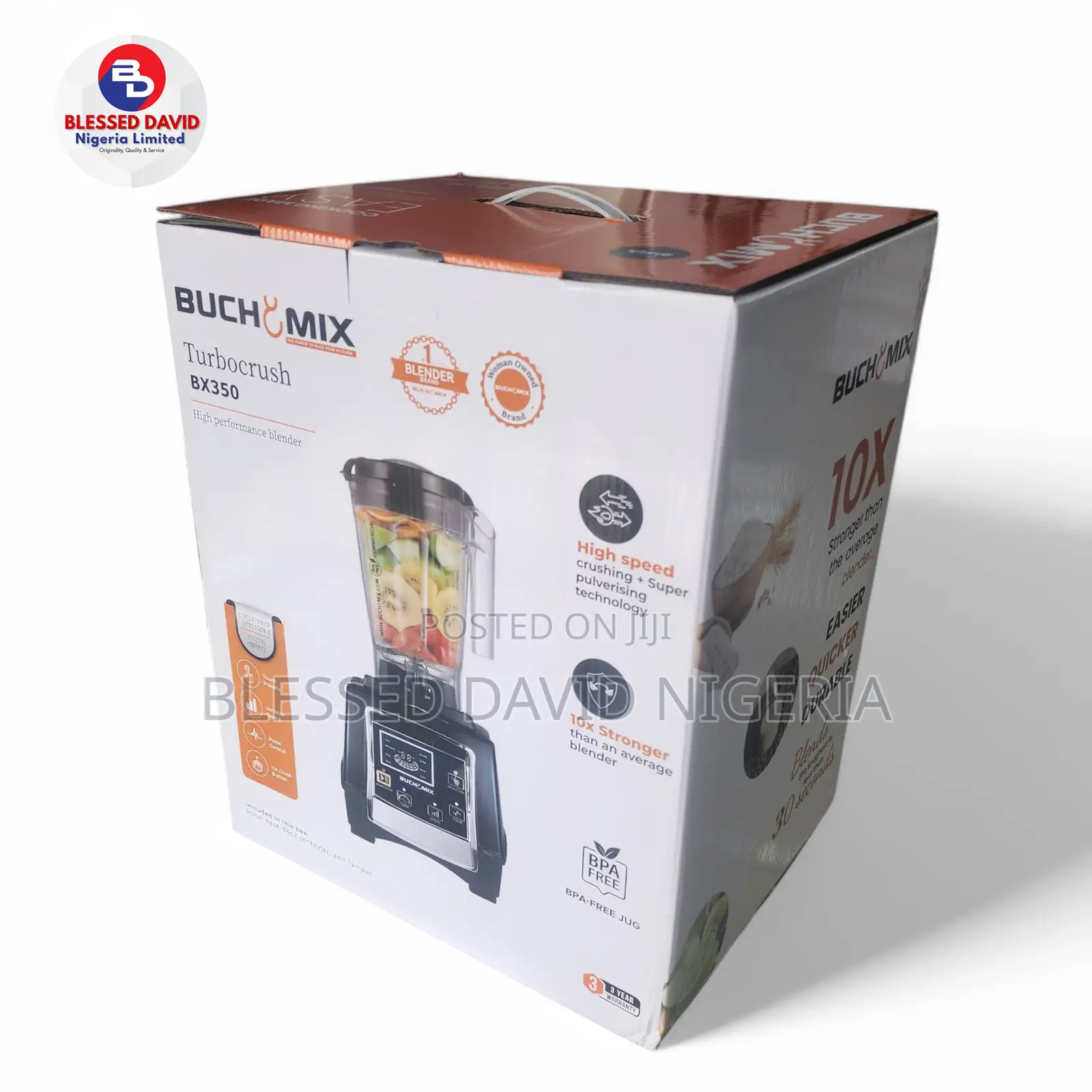 Buchymix Powerful Heavy Duty Digital Blender Bx350